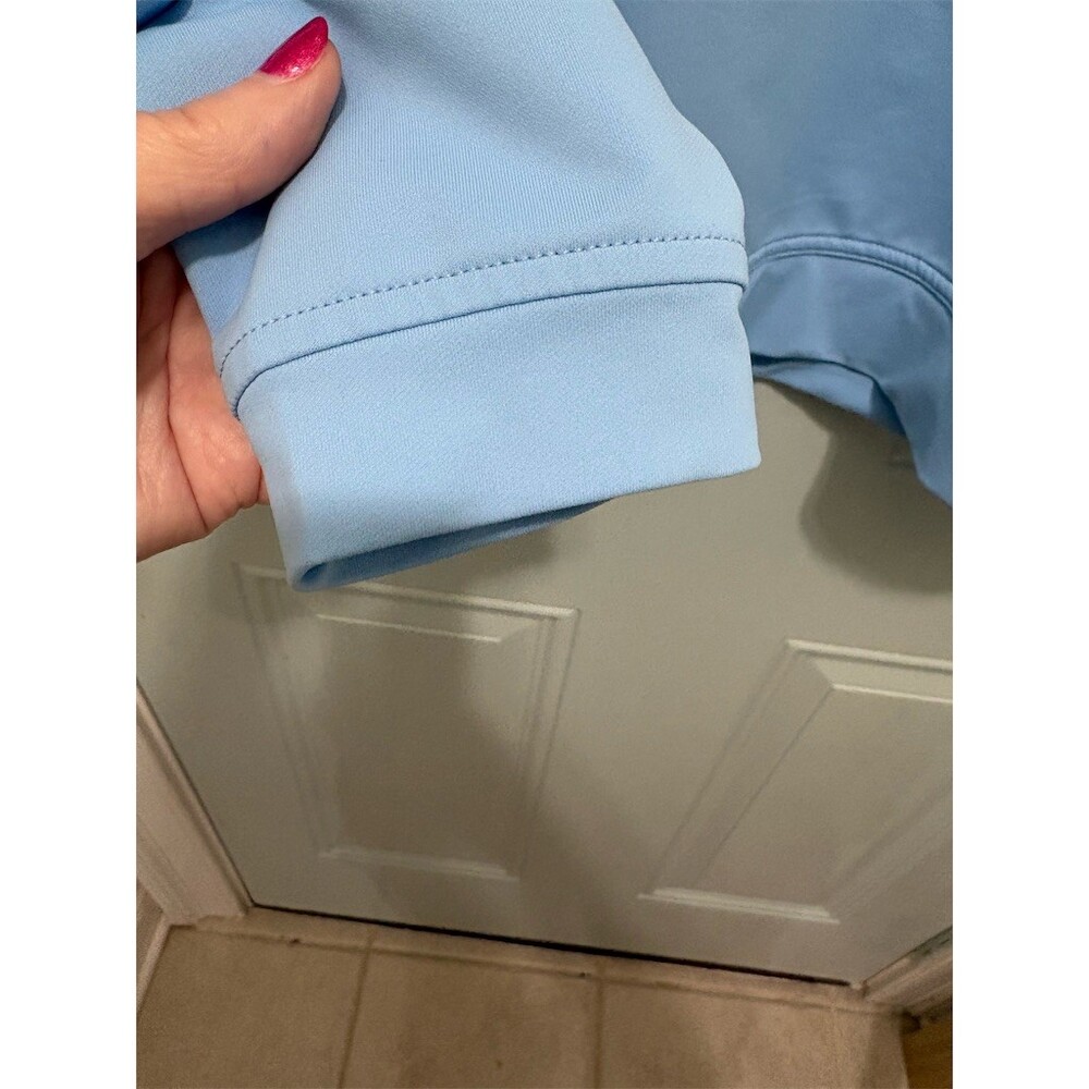 Peter Millar Men's Quarter Zip Performance Pullover Blue Ryan Homes Logo L - Picture 4 of 11